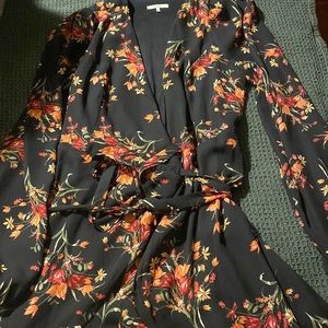 Women’s long sleeve floral dress